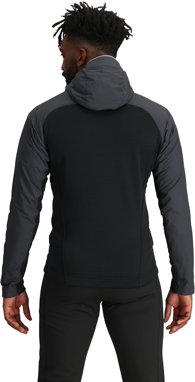 imageOutdoor Research Mens Echo Printed HoodieStormBlack
