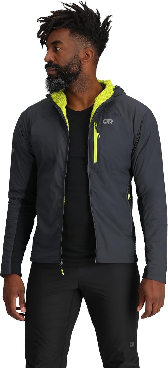imageOutdoor Research Mens Echo Printed HoodieStormBlack