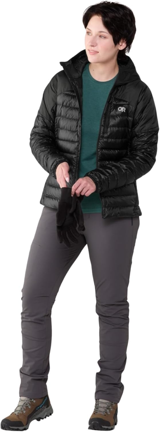 imageOutdoor Research Womens Helium Down HoodieSolid Black