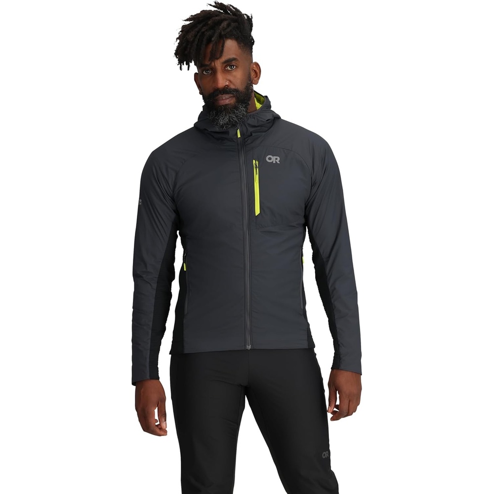 imageOutdoor Research Mens Echo Printed HoodieStormBlack