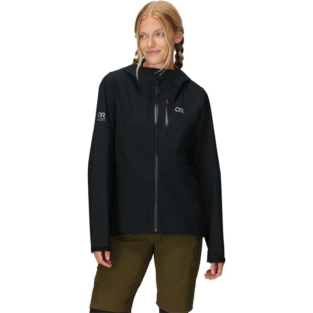 imageOutdoor Research Womens Freewheel MTB Stretch Rain JacketBlack