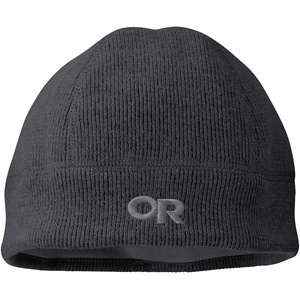 Outdoor Research Flurry Beanie, Alpin-Wool, Moisture Wicking(Charcoal)